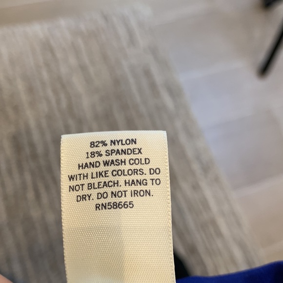 Tucker + Tate Baby One Piece Bathing suit with stripes - Picture 4 of 4